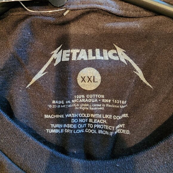 Hot Topic Metallica :And Justice For All..." T-Shirt, Size XXL - Picture 4 of 5